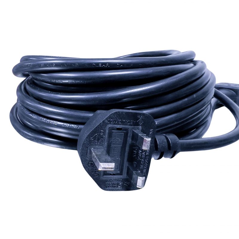 UK Extension Power Cords – Heavy-Duty, Reliable Extension for Versatile Use (10M / 20M) - Image 2