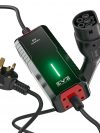 LITE10 Series - Type 2 EV Charger | 10A Fixed Current, Plug & Play Simplicity, Weatherproof, UK Plug