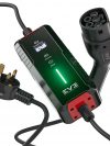SMART10 Series – Type 2 EV Charger | Adjustable 6A–13A, Smart Connectivity, Weatherproof, UK Plug