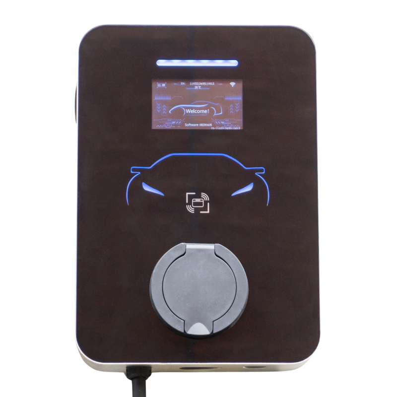 Wall-Mounted EV Charger – Type 2 Socket Version | 32A, 7kW, Smart Connectivity, Metal Housing