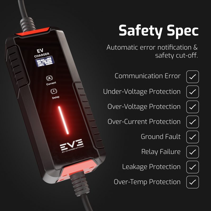 MAX32 Series – Type 2 EV Charger | Adjustable 6A-32A, Smart Connectivity, Weatherproof, Blue Commando Plug - Image 5